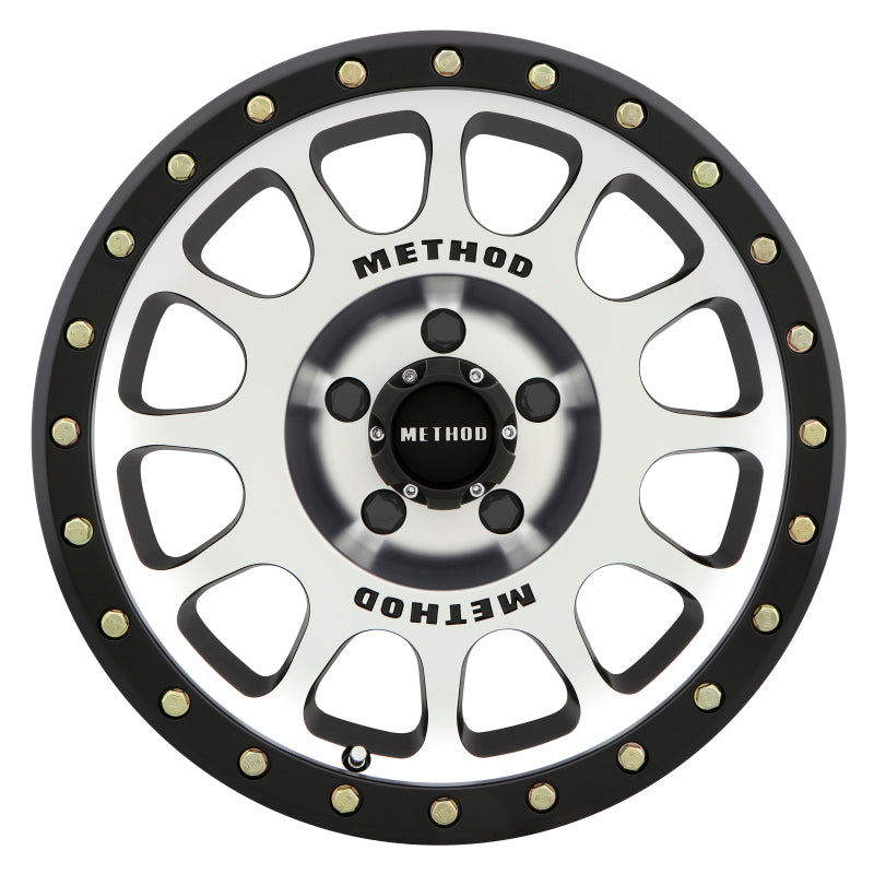 Method Wheels Method MR305 NV 17x8.5 0mm Offset 5x5.5 108mm CB Machined/Black Street Loc Wheel