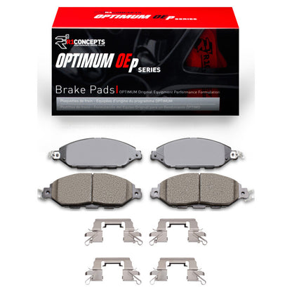 R1 Concepts R1 2013-2024 Infiniti QX60 Front R1 Optimum OE Pads & Hardware Kit