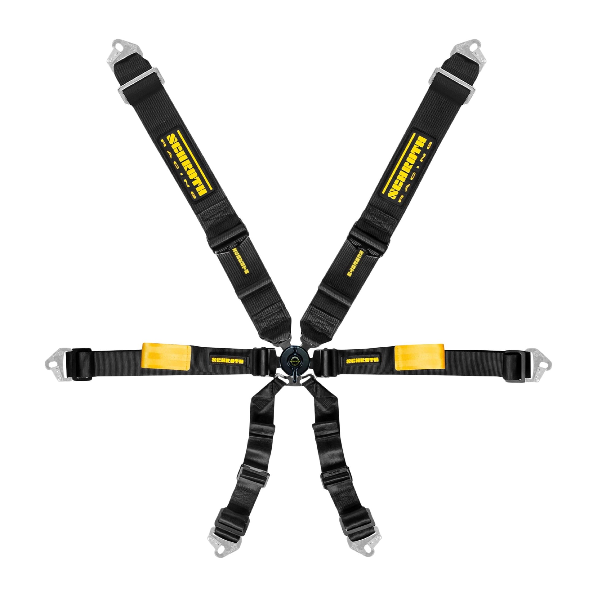 Schroth Racing 94500-0 Enduro 3x2 - Black