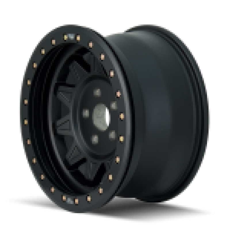 Dirty Life 9302 Roadkill Race 17x9/8x165.1 BP/-14mm Offset/130.8mm Hub Matte Black Wheel - Beadlock