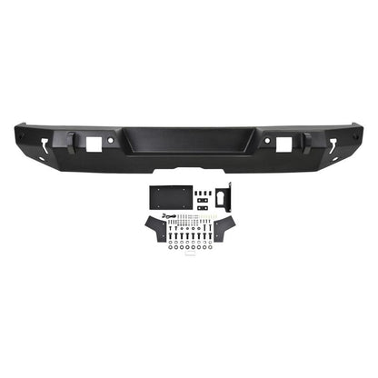 Westin 18-19 Jeep Wrangler JL WJ2 Rear Bumper w/ Sensors (Excl. Wrangler JK) - Textured Black