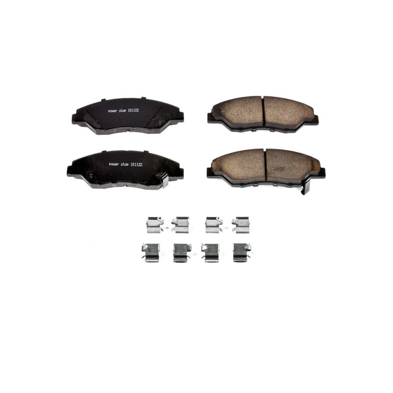 PowerStop Power Stop 98-02 Kia Sportage Front Z17 Evolution Ceramic Brake Pads w/Hardware