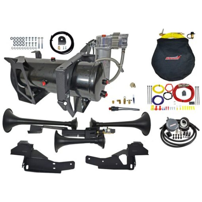 Kleinn Air Horns Kleinn 07-19 Chevrolet Silverado 2500 HD/ 3500 HD Onboard Air System w/ Model 230 Horns