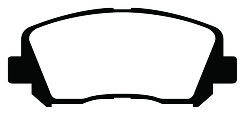 EBC 15+ Chrysler 200 2.4 Redstuff Front Brake Pads