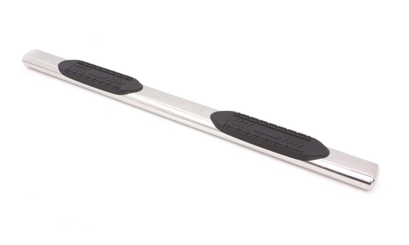 Lund 2019 Ram 1500 Extended Cab Pickup 6in. Oval Straight SS Nerf Bars - Polished Stainless