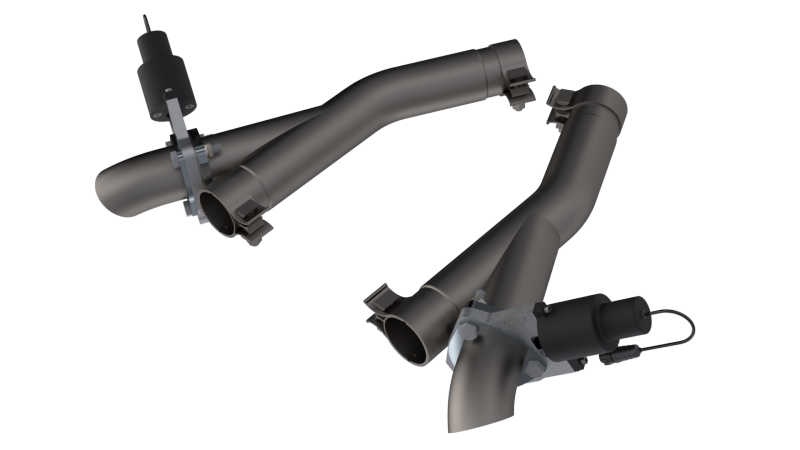 QTP 2011-2024 Dodge Durango 5.7L QTP Aggressor Cutout Pipes