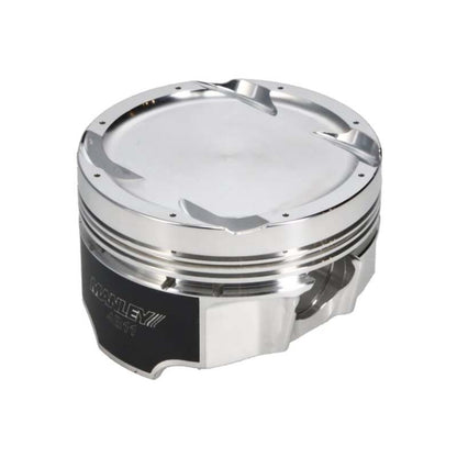 Manley Performance Manley 08+ Mitsubishi 4B11T 86.5mm (+.5mm) -11cc Dome 9.0:1 CR Turbo Tuff Series Piston Set w/ Rings