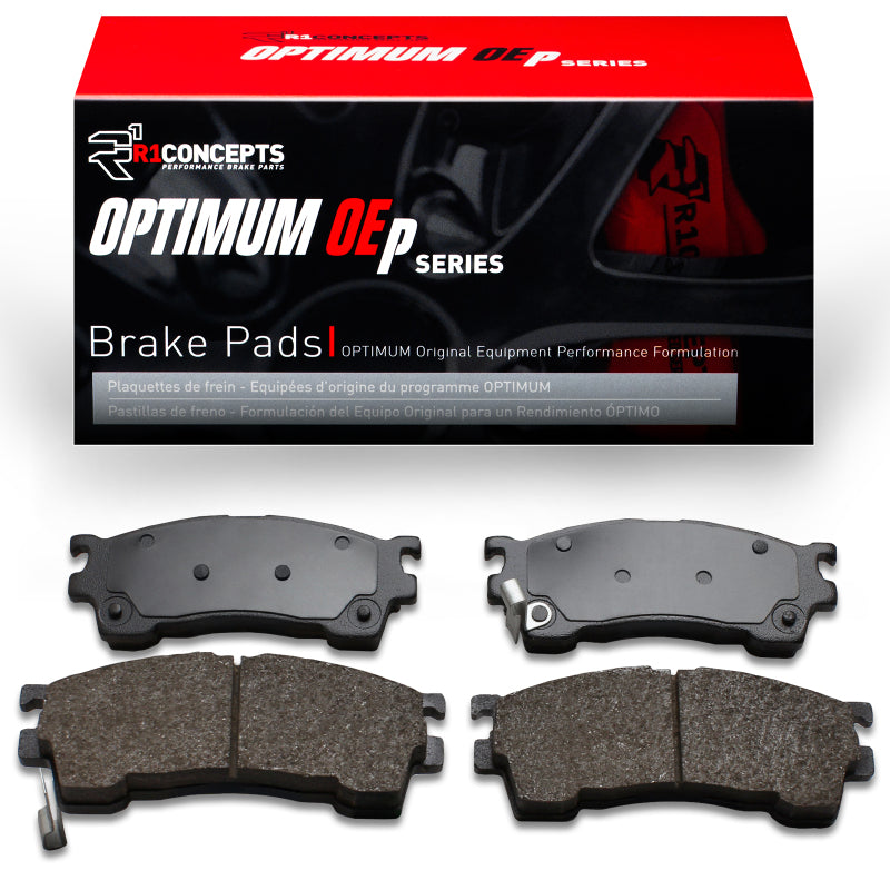 R1 Concepts R1 98-03 Mazda Protege Front Optimum OE Brake Pads