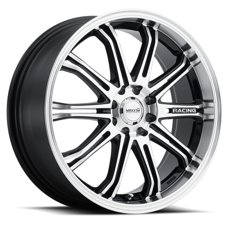 Konig Maxxim Ferris 16x7 10x110/115 ET40 Black Machine Face