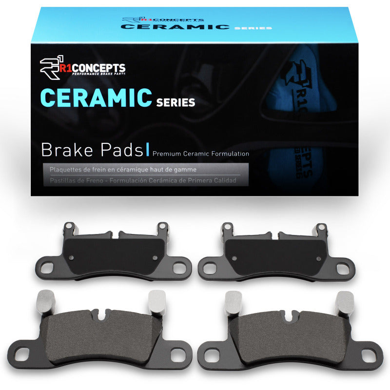 R1 Concepts R1 11-18 Volkswagen Touareg Rear Ceramic Brake Pads