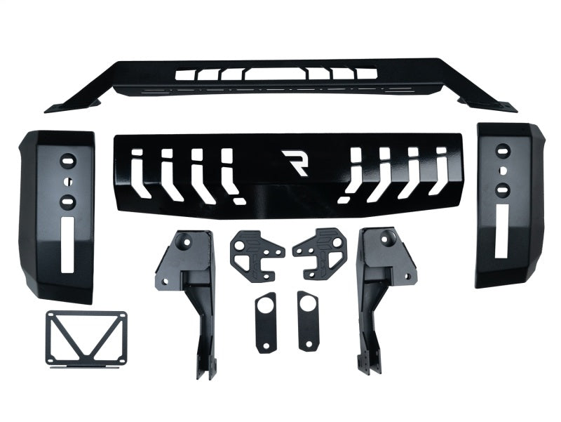 N-Fab HVM Bull Bar 19-23 GMC 1500 - Tex. Black