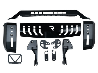 N-Fab HVM Bull Bar 19-23 GMC 1500 - Tex. Black