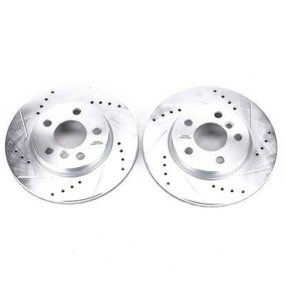 PowerStop Power Stop 14-19 Mini Cooper Front Evolution Drilled & Slotted Rotors - Pair