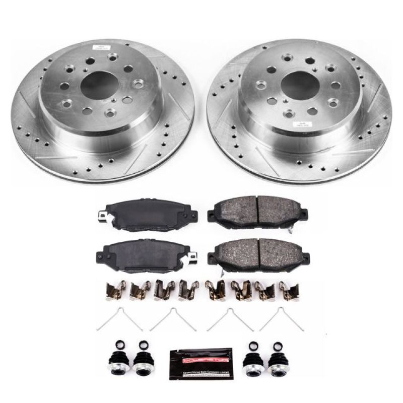 PowerStop Power Stop 93-97 Lexus GS300 Rear Z23 Evolution Sport Brake Kit
