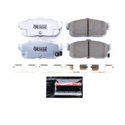 PowerStop Power Stop 91-96 Infiniti G20 Rear Z26 Extreme Street Brake Pads w/Hardware