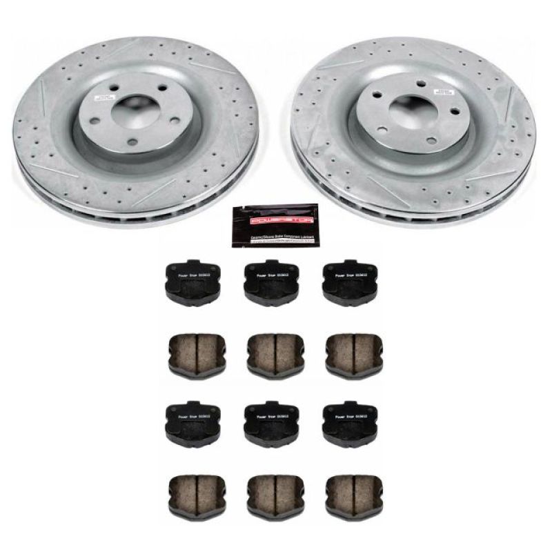 PowerStop Power Stop 06-13 Chevrolet Corvette Front Z23 Evolution Sport Brake Kit