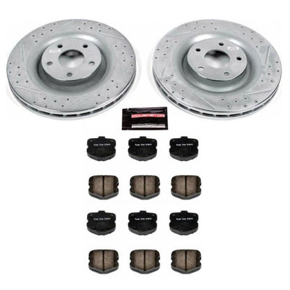 PowerStop Power Stop 06-13 Chevrolet Corvette Front Z23 Evolution Sport Brake Kit