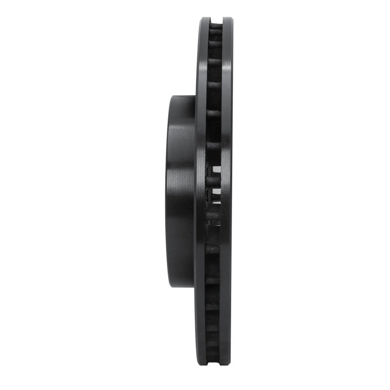 R1 Concepts R1 90-90 Lexus LS400 Front Right Drilled & Slotted Black Brake Rotor