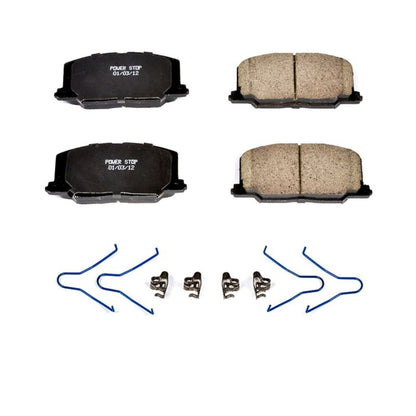 PowerStop Power Stop 90-91 Lexus ES250 Front Z17 Evolution Ceramic Brake Pads w/Hardware
