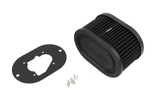 Ramair Pleated Carburettor Air Filter Baseplate to fit Weber 32/34 DMTL DMTR DATR 100mm