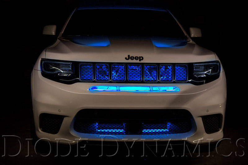 Diode Dynamics RGBW Grille Strip Kit 2pc Multicolor