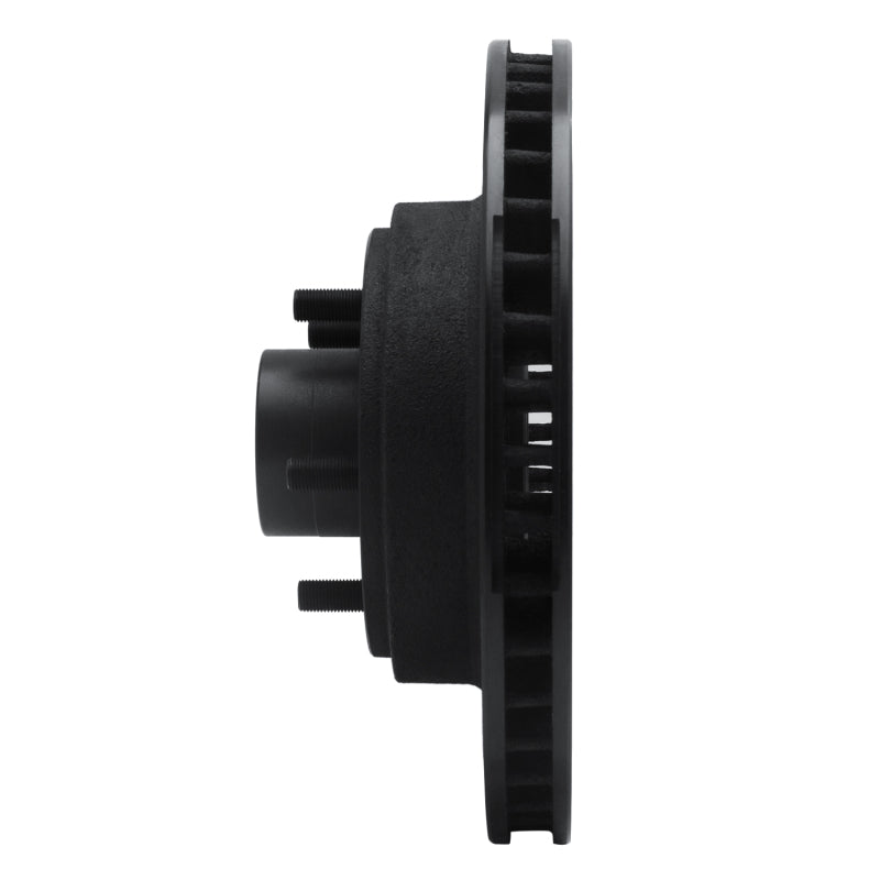 R1 Concepts R1 70-72 Ford Country Squire Front Right Drilled & Slotted Black Brake Rotor