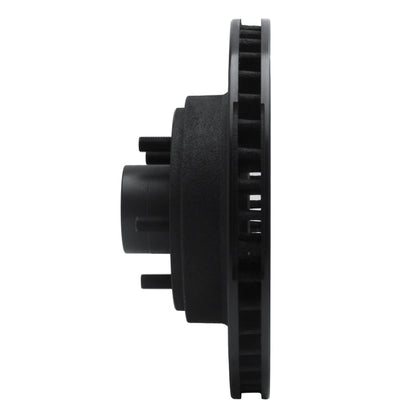 R1 Concepts R1 70-72 Ford Country Squire Front Right Drilled & Slotted Black Brake Rotor
