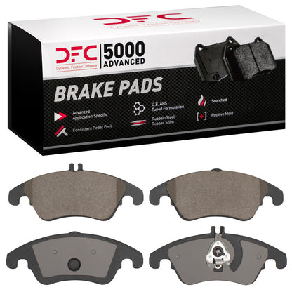DFC 08-17 Mercedes-Benz C250 Front 5000 Advanced Ceramic Brake Pads