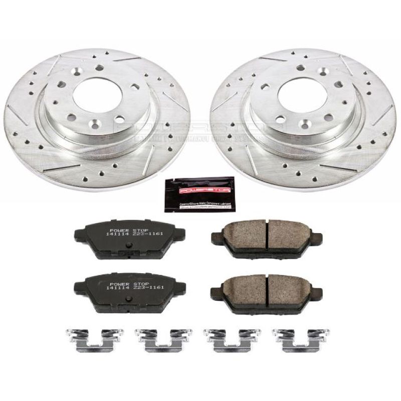 PowerStop Power Stop 06-12 Ford Fusion Rear Z23 Evolution Sport Brake Kit