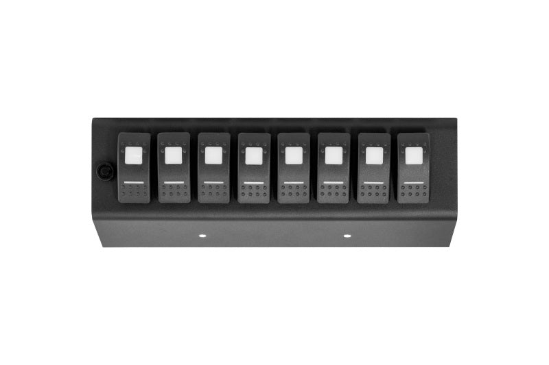 sPOD 09-18 Jeep Wrangler JK Add On Red LED 8-Switch Panel (for SourceSE)