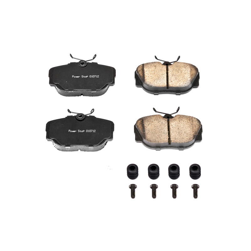 PowerStop Power Stop 1991 BMW 318i Front or Rear Z17 Evolution Ceramic Brake Pads w/Hardware