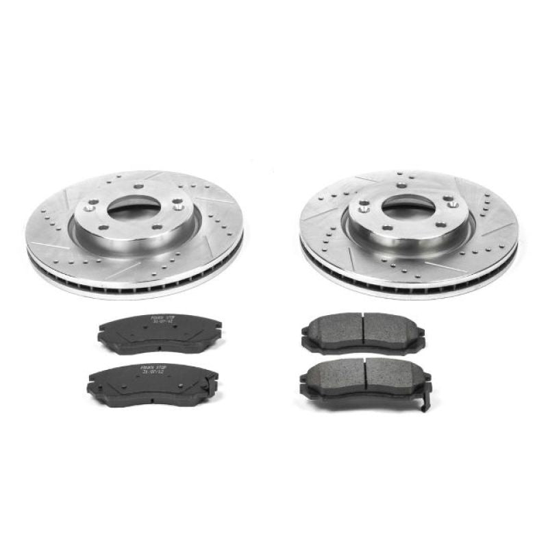 PowerStop Power Stop 04-06 Hyundai Tiburon Front Z23 Evolution Sport Brake Kit