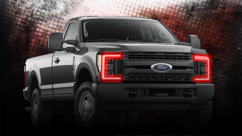 ORACLE Lighting Oracle 17-19 Ford F-250/F-350 Superduty Headlight DRL Kit - w/ Simple Controller