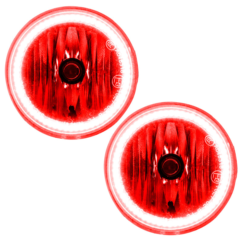 ORACLE Lighting Oracle 05-08 Dodge Magnum LED Fog Halo Kit - Red