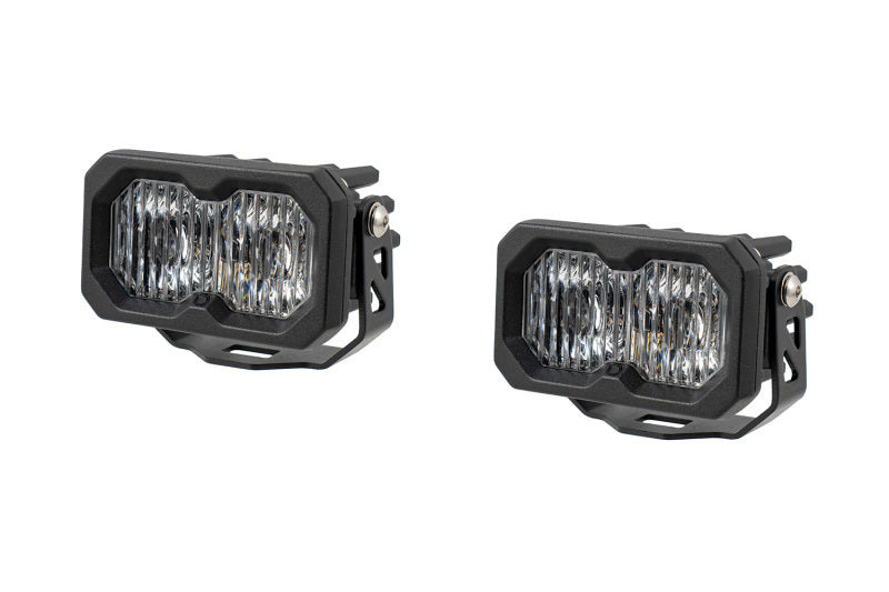 Diode Dynamics C2 2.0 Sport White SAE Fog/Wide Standard ABL (pair)