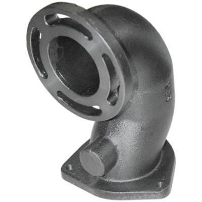 Turbozentrum 249082 63,5mm 90° Guss Downpipe fur Golf 4 fur Turbokrummer TMW08T3