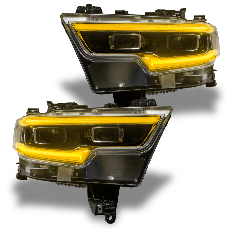 ORACLE Lighting Oracle 19-21 RAM 1500 Projector LED Headlight DRL Kit - RGBW+A w/ 2.0 Controller