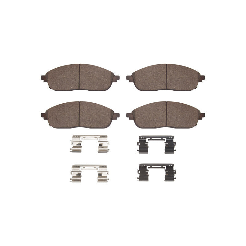 R1 Concepts R1 2021-2025 Jeep Grand Cherokee Front R1 Optimum OE Pads & Hardware Kit