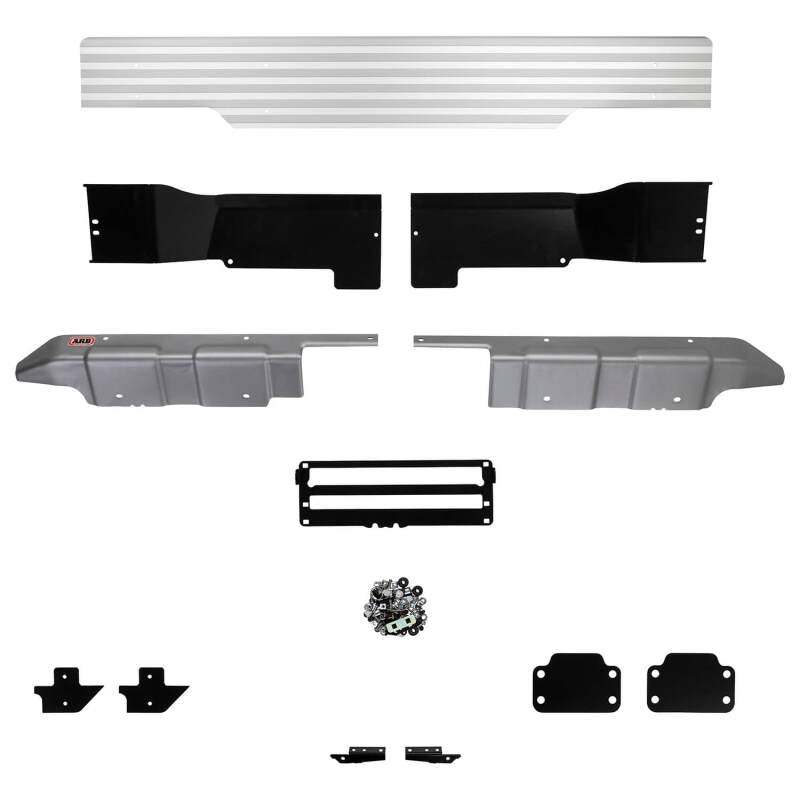 ARB Summit Raw Rear Bumper 15On Hilux Suit Oe Towbar