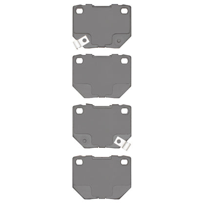 DFC 89-96 Nissan 300ZX Turbo Rear 5000 Advanced Semi Metallic Brake Pads