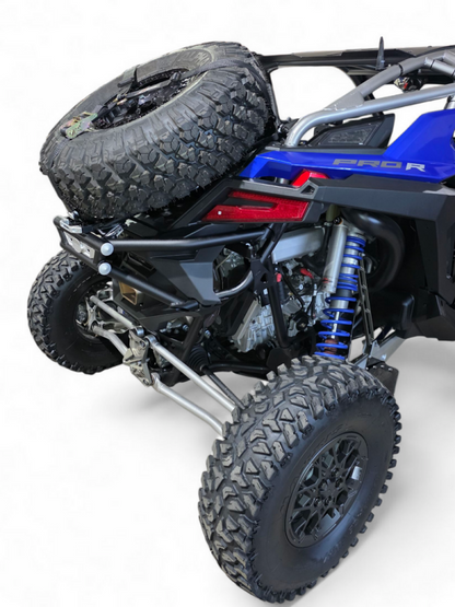 Elektric Off Road Elektric Offroad 2022+ Polaris Rzr Pro R Amp Rear Tire Rack Bumper Combo