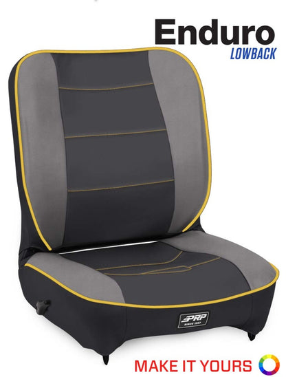 PRP Seats PRP Enduro Low Back Reclining Suspension Seat (Driver Side)