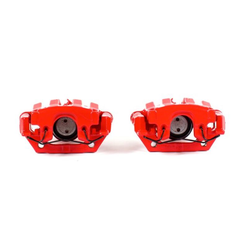 PowerStop Power Stop 06-09 Pontiac Solstice Rear Red Calipers w/Brackets - Pair