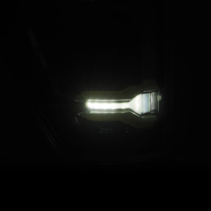 AlphaRex 24-25 Ford F150 LUXX LED Taillight - Alpha Black