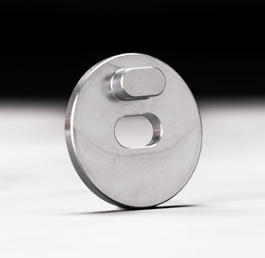 Tillett TW12 40mm Diameter Aluminium Slot Support Peg Seat Spacer