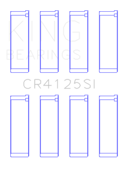 King Engine Bearings King Subaru EJ15/EJ16/EJ18/EJ20/EJ22/EJ25 (Size 0.25mm) Silicone Bi-Metal Alum Rod Bearing Set