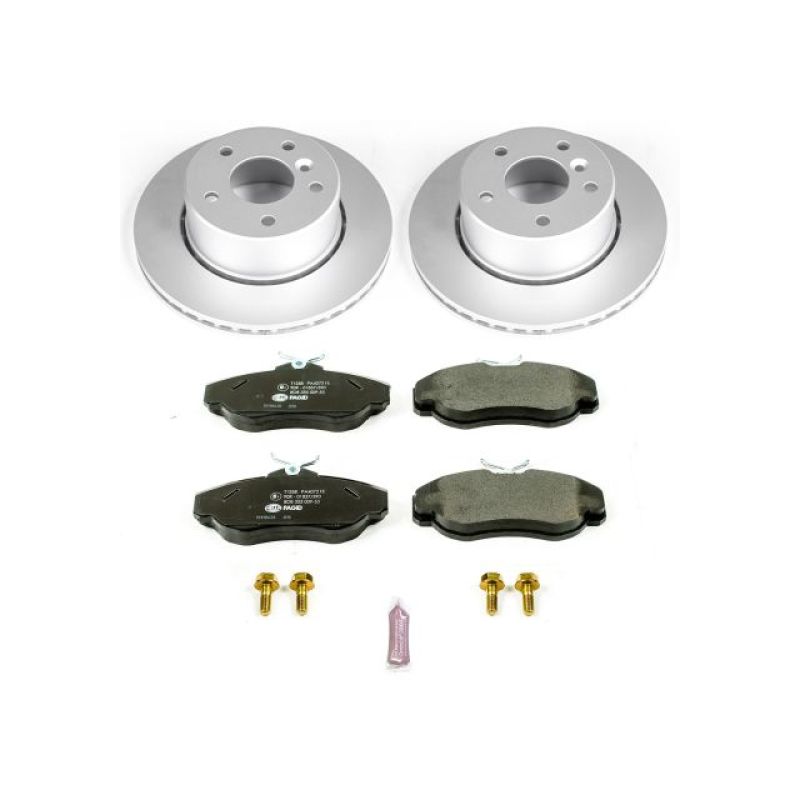 PowerStop Power Stop 99-04 Land Rover Discovery Front Euro-Stop Brake Kit