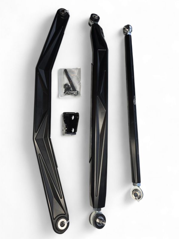Elektric Off Road Elektric Offroad 2024+ Can Am Maverick R Volt Billet Radius Rods Anodized Black