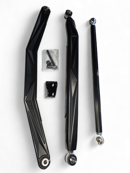 Elektric Off Road Elektric Offroad 2024+ Can Am Maverick R Volt Billet Radius Rods Anodized Black