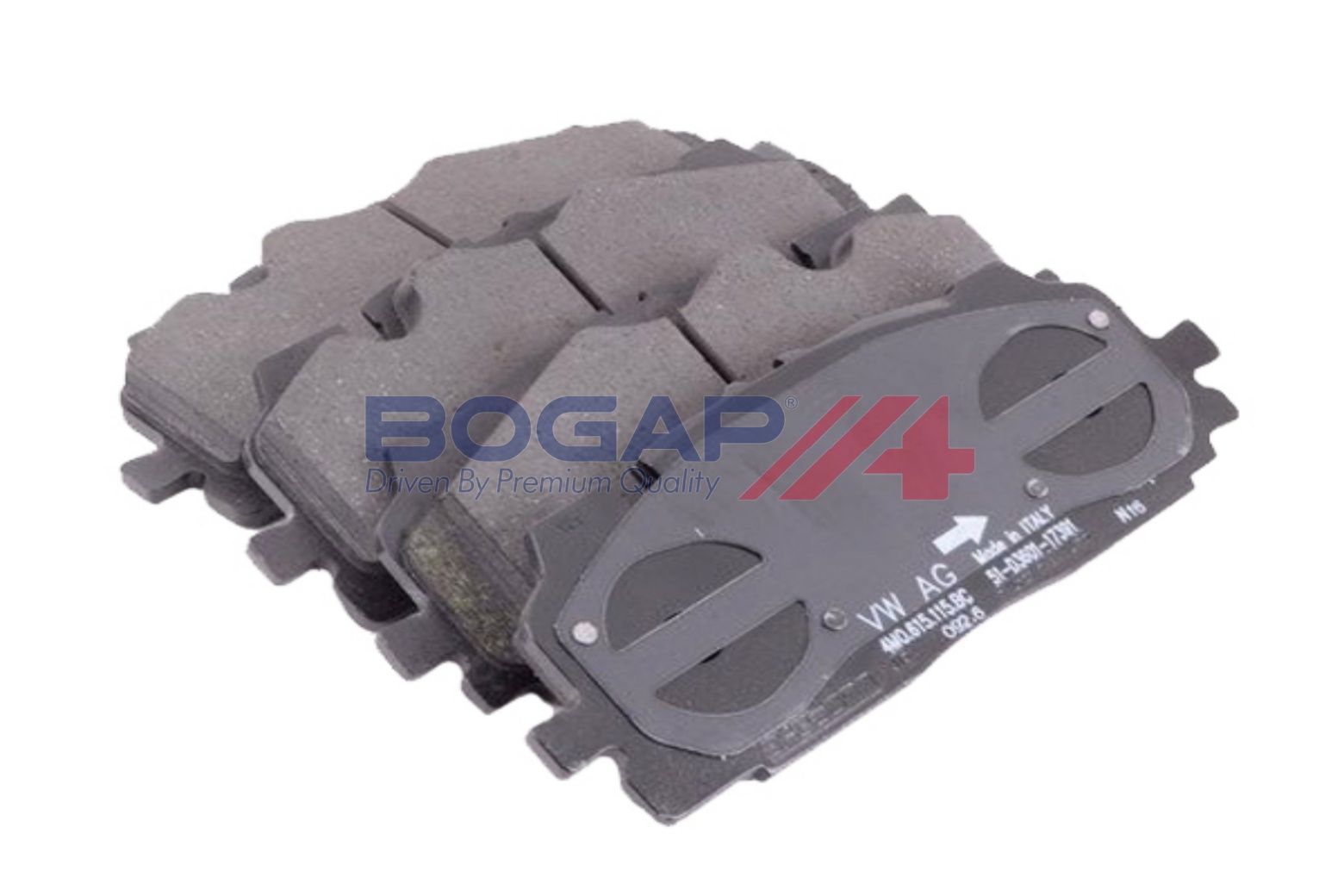 BOGAP A8210266 Brake Pad Set, Disc Brake